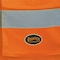 Pioneer Multi Pocket Mesh Vest, Orange, Small V1024850U-S - alternate 2